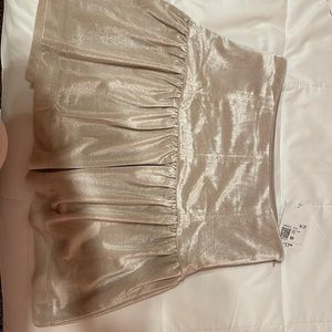 Forever 21 pink/beige mini skirt